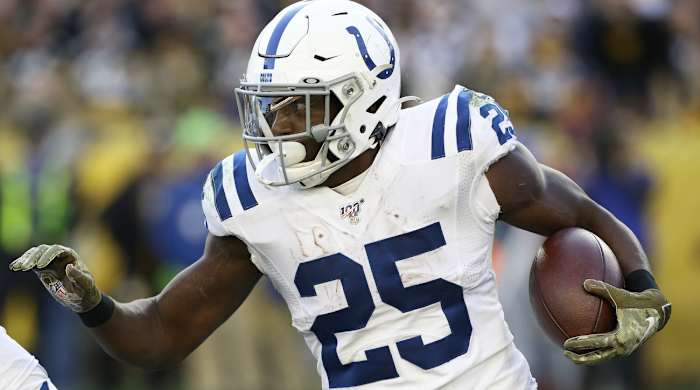 Indianpolis Colts RB Marlon Mack